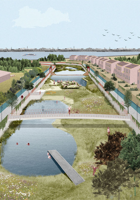 Thamesmead Green and Blue Strategy / Living in the Landscape