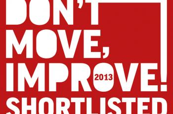 Shorlisted for Don’t Move Improve 2013